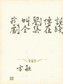 我叫刘传说电视剧全集在线观看