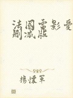 法国电影爱恋无删减版