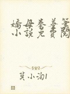 娇母豢养笔趣阁小说免费阅读