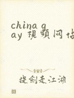 china gay 视频网站封面
