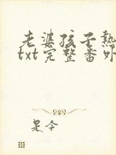 老婆孩子热炕头txt完整番外免费