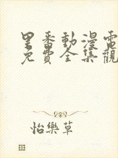 里番动漫电视剧免费全集观看网站