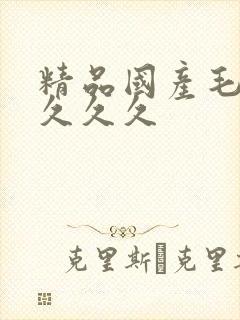 精品国产毛片久久久久封面