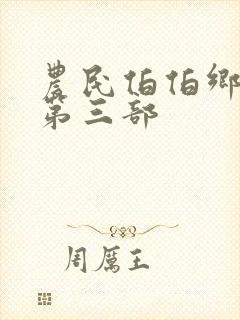 农民伯伯乡下妹第三部封面