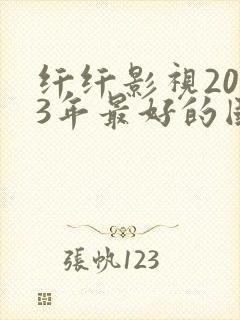 纤纤影视2023年最好的国产电视封面