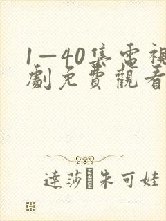 1—40集电视剧免费观看29集