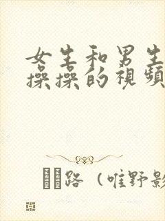 女生和男生一起操操的视频