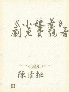 《小娘惹》电视剧免费观看全集