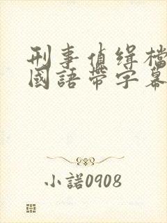 刑事侦缉档案3国语带字幕