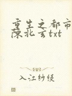 重生之都市修仙陈北玄txt
