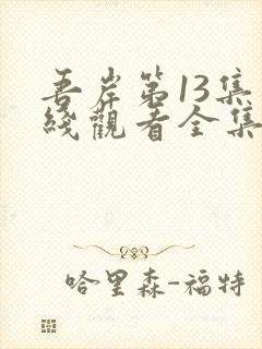 吾岸第13集在线观看全集免费