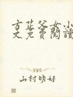 方芷父女小说全文免费阅读封面