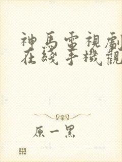 神马电视剧免费在线手机观看