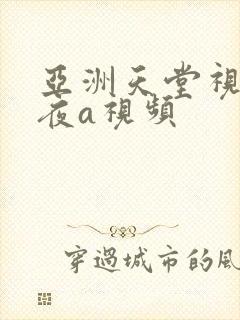 亚洲天堂视频午夜a视频封面