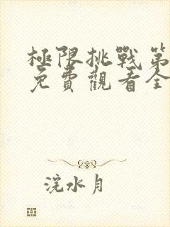 极限挑战第4季免费观看全集封面