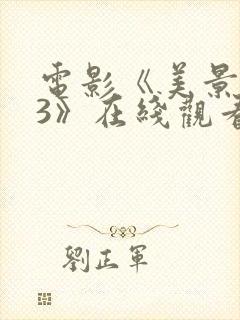 电影《美景之屋3》在线观看封面