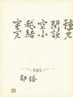 穿越空间种田文完结小说免费封面