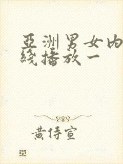 亚洲男女内射在线播放一