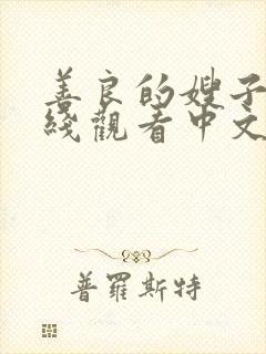 善良的嫂子2在线观看中文封面