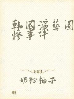 韩国演艺圈的悲惨事件