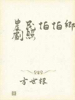 农民伯伯乡下妹剧照