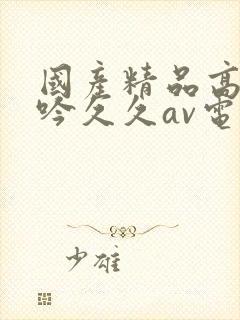 国产精品高潮呻吟久久av电影