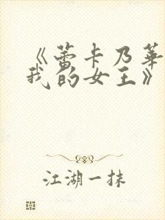 《蕾卡乃华丽且我的女王》用什么观封面