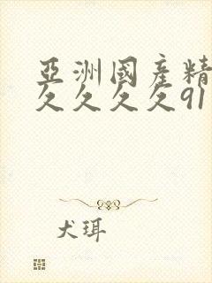 亚洲国产精品久久久久久91