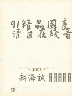91精品国产高清自在线看超