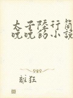 太子陆行简和苏晚晚的小说