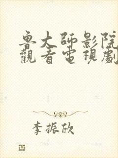 鲁大师影院在线观看电视剧最新版本