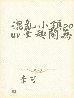 混乱小镇popuv笔趣阁无广告封面