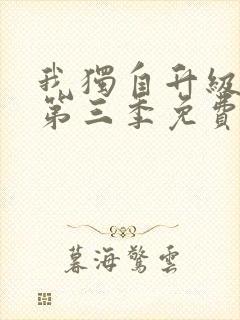 我独自升级动漫第三季免费观看封面