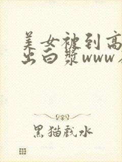 美女被到高潮喷出白浆www在线观看封面