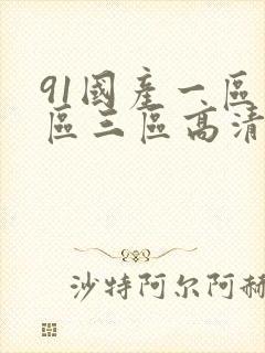 91国产一区二区三区高清在线观看