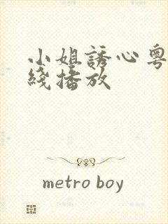 小姐诱心粤语在线播放