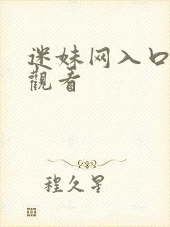 迷妹网入口在线观看