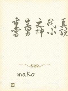 重生之我真没想当男神小说