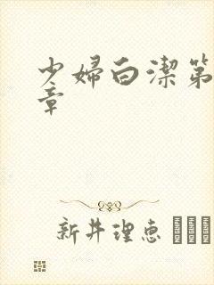 少妇白洁第十二章