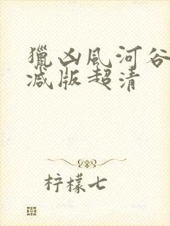 猎凶风河谷未删减版超清