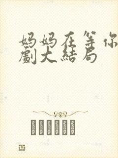 妈妈在等你连续剧大结局