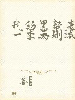 我的黑帮老大第一季无删减版