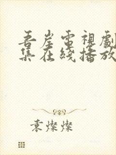 吾岸电视剧第9集在线播放