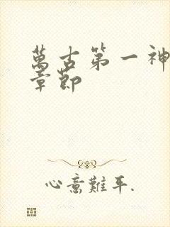 万古第一神全部章节