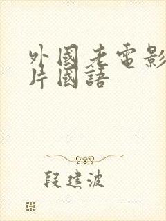 外国老电影译制片国语封面