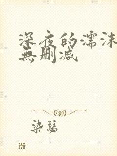 深夜的濡沫动漫无删减封面