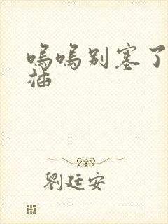 呜呜别塞了啊抽插