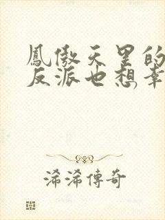 凤傲天里的黄毛反派也想幸福沐恩封面