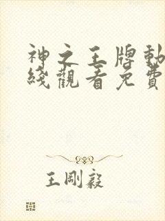 神之王牌动漫在线观看免费高清