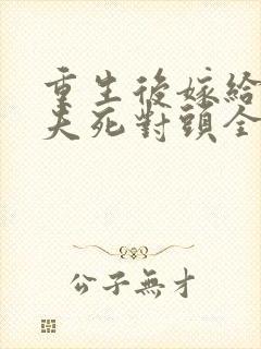 重生后嫁给了前夫死对头全文免费阅读